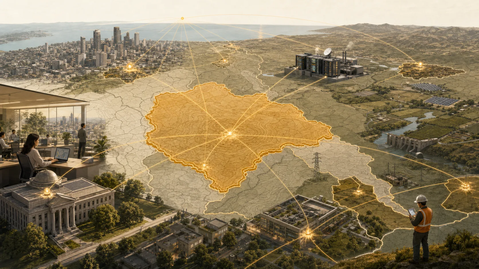 A Seola Mesh brings a scene and its network into a living reality.
